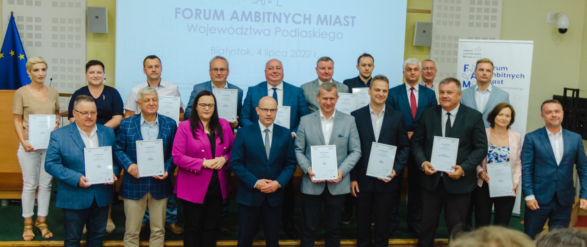 Inauguracja Forum Ambitnych Miast Województwa Podlaskiego