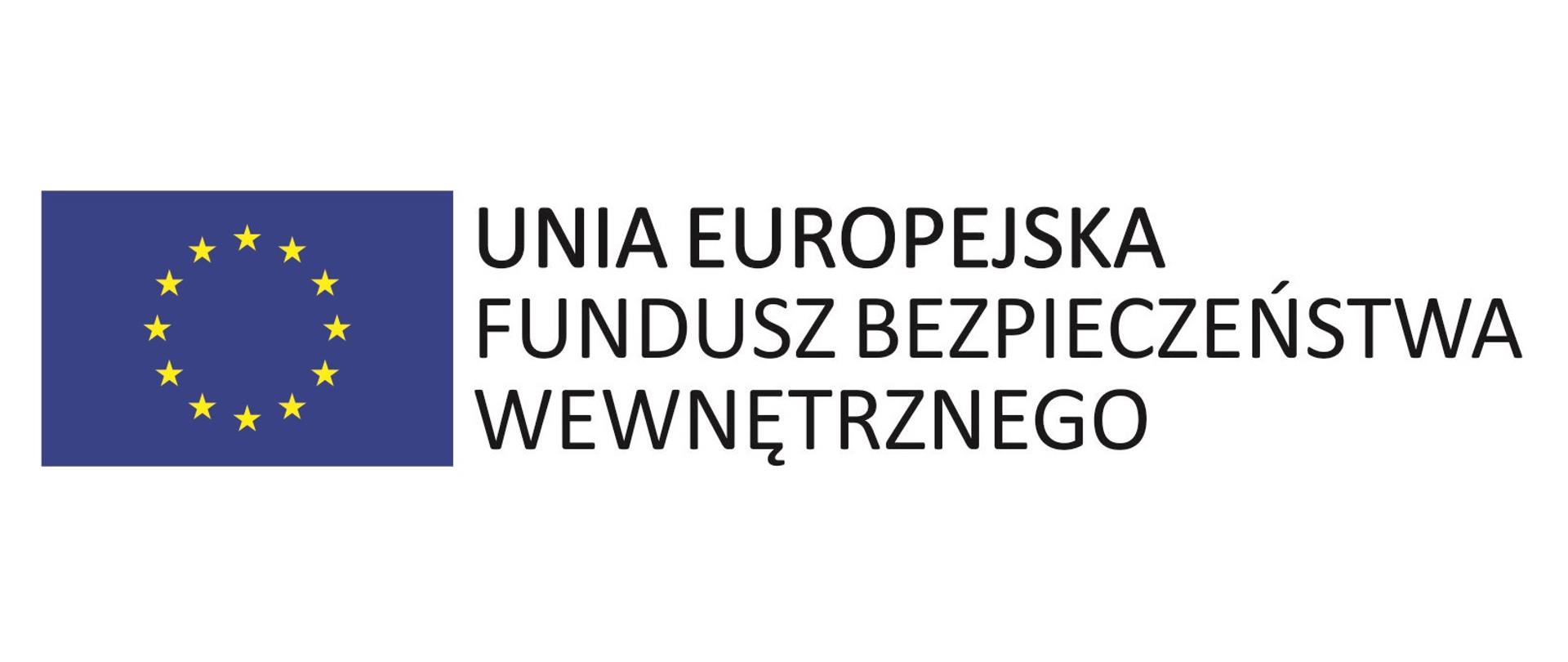 Logo Unia Europejska Fundusz Bezpieczeństwa Wewnętrznego.