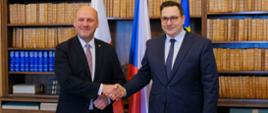 Minister Szymon Szynkowski vel Sęk spotkał się z ministrem SZ Czech Janem Lipavský