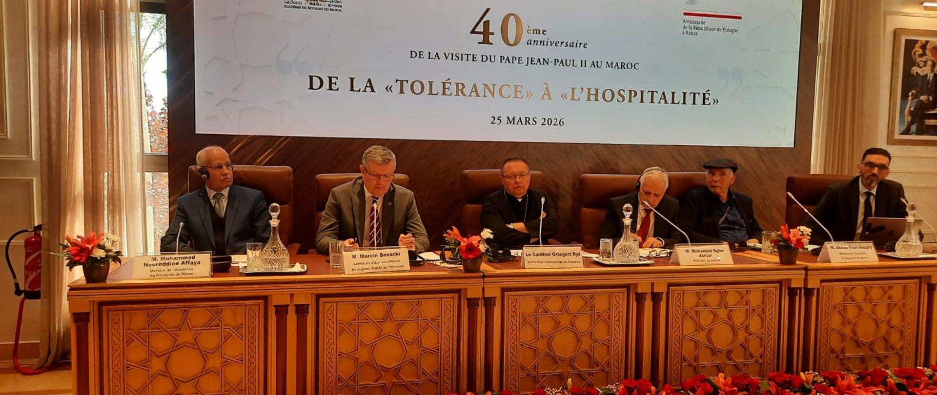 Wystąpienie ministra Bosackiego