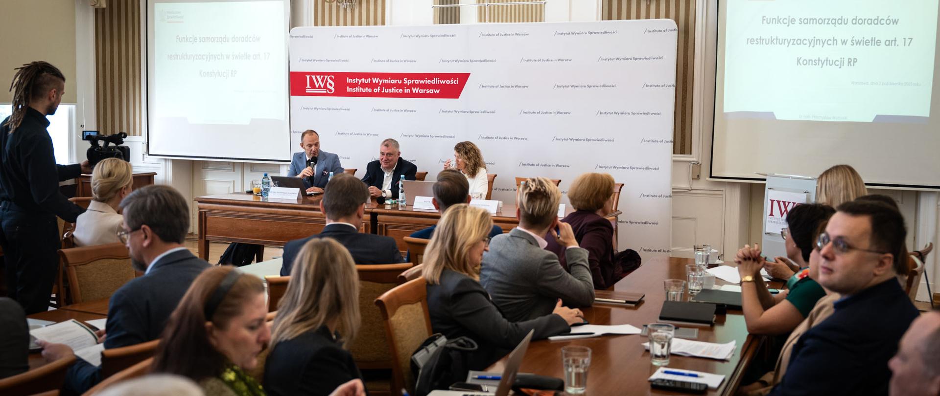 Wspólna debata o zawodzie doradcy restrukturyzacyjnego – konferencja naukowa Instytutu Wymiaru Sprawiedliwości i Ministerstwa Sprawiedliwości 