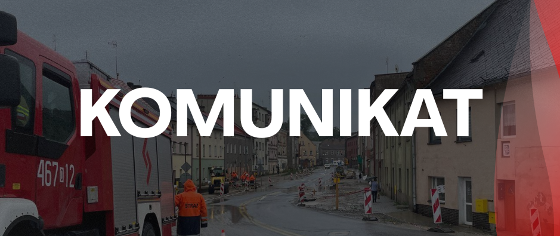 Komunikat - sytuacja pogodowa