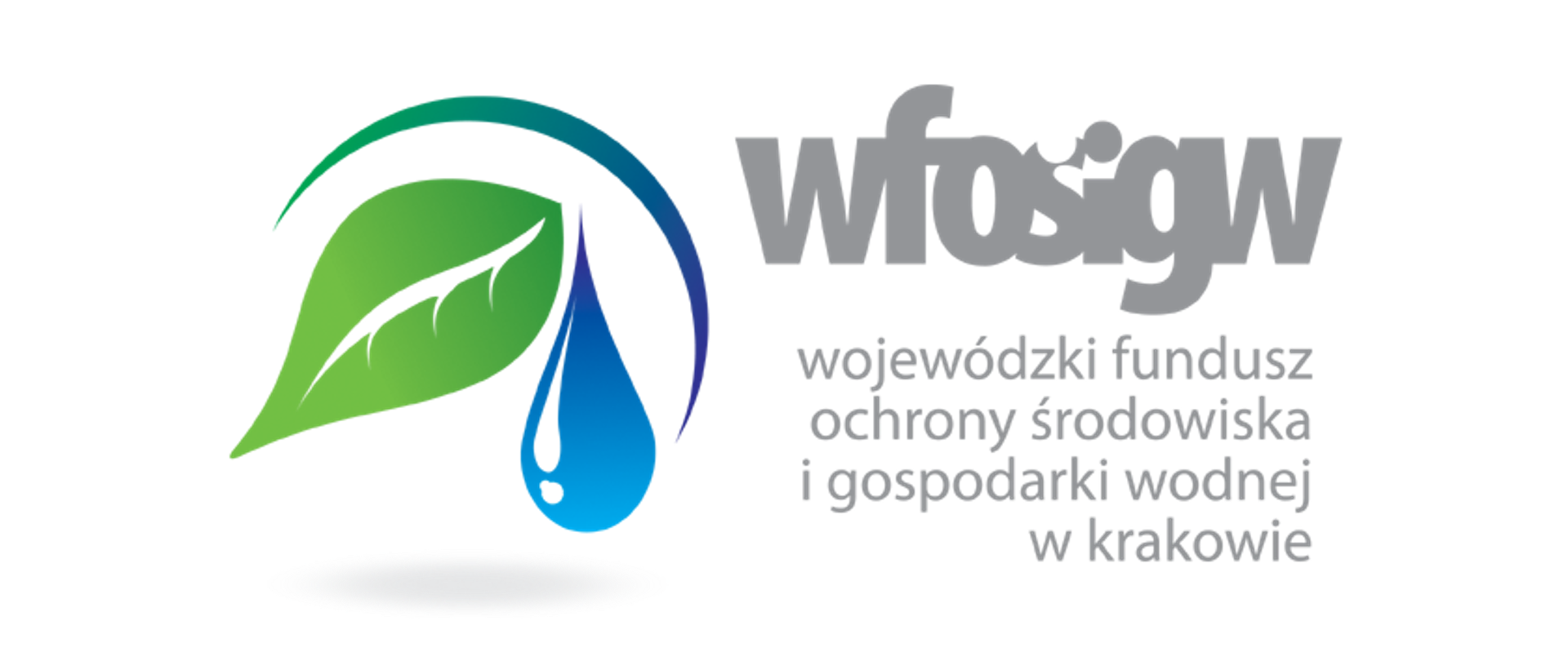 Logo Wojewódzkiego Funduszu Ochrony Środowiska i Gospodarki Wodnej w Krakowie
