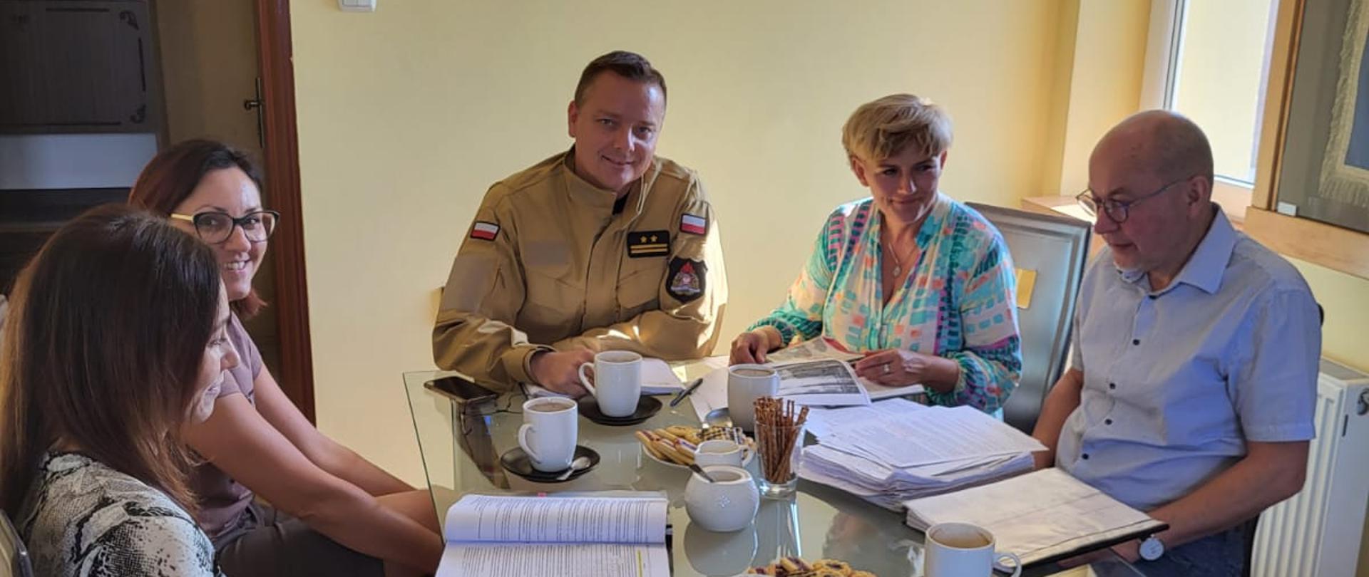 SPOTKANIE PRZEDSTAWICIELI PSP I PINB