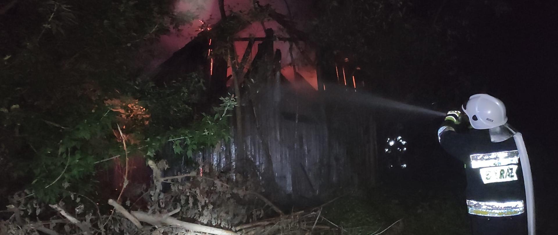 Pożar Dąbrówki Breńskie