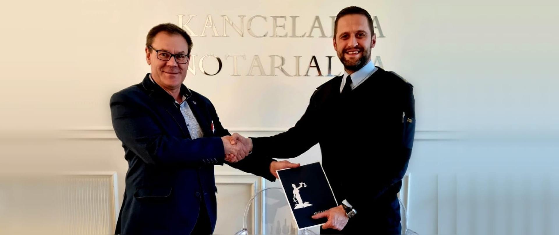 Podpisanie aktu darowizny