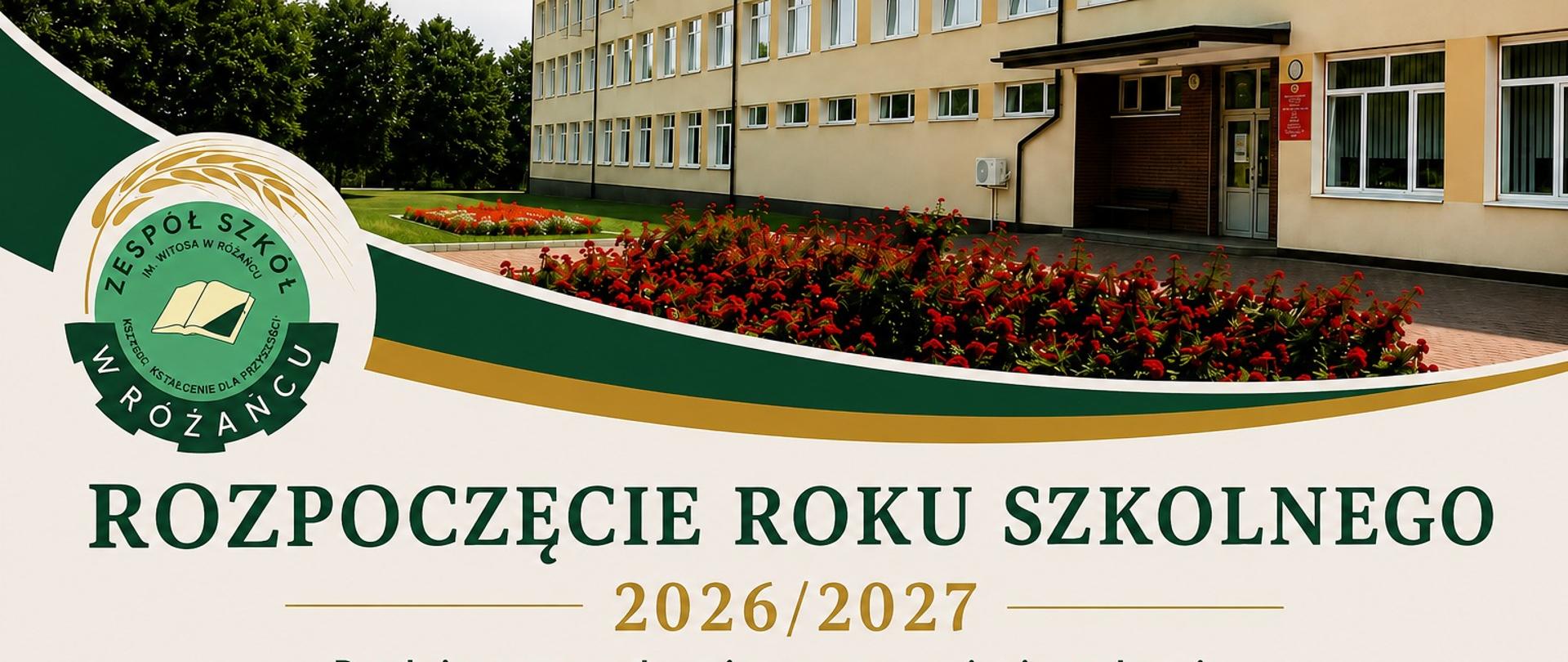 Rozpoczęcie roku szkolnego 2026 2027