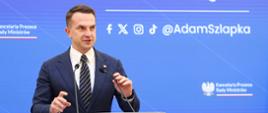 Konferencja prasowa Rzecznika rządu