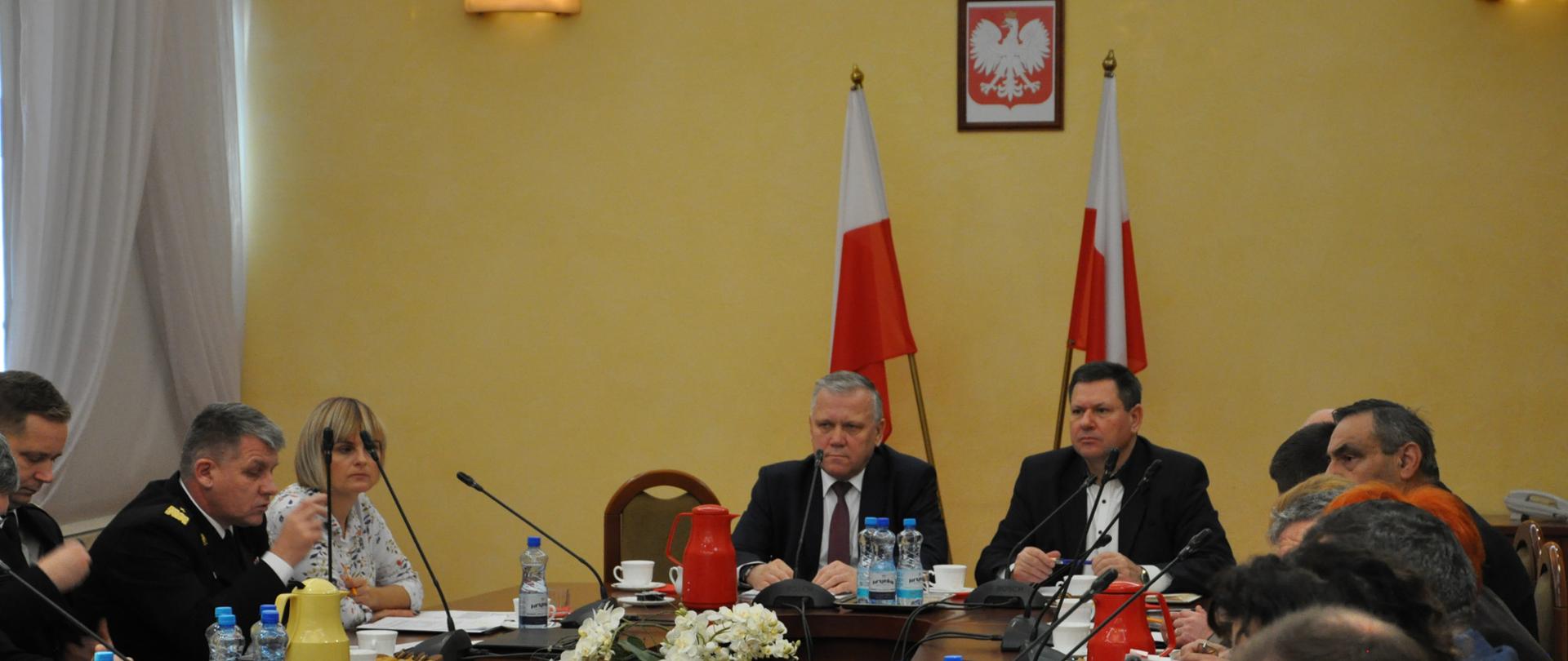 Posiedzenie Wojewódzkiego Zespołu Zarządzania Kryzysowego