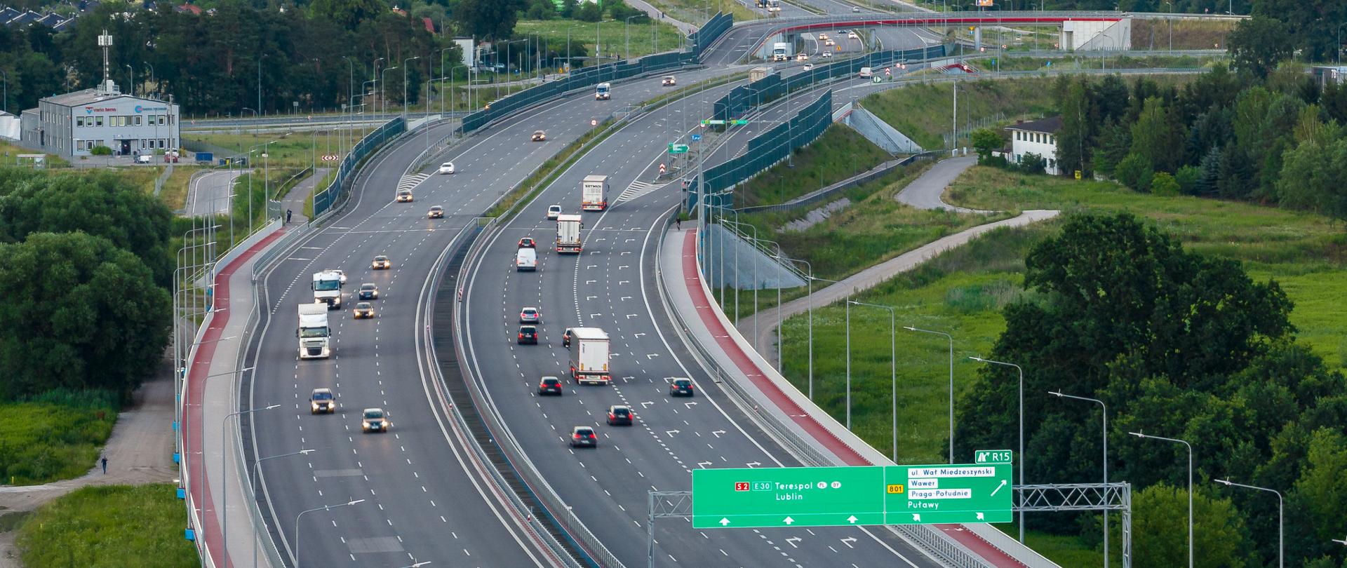 S2 POW, most na Wiśle