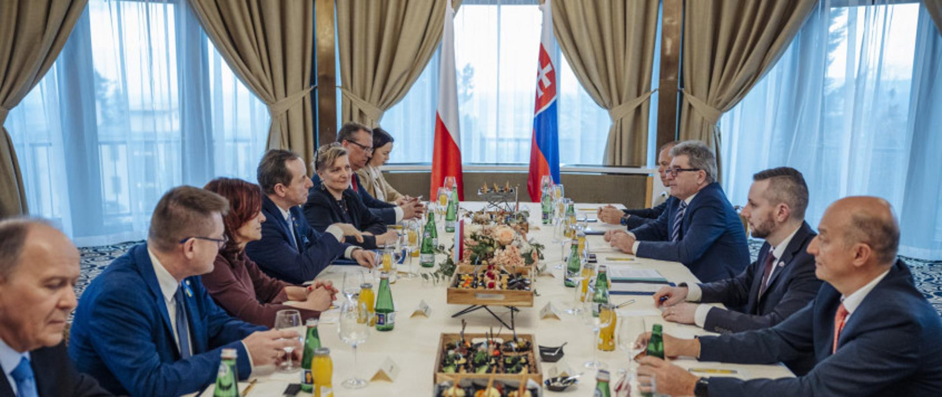 Wizyta robocza Marszałka Senatu RP Tomasza Grodzkiego