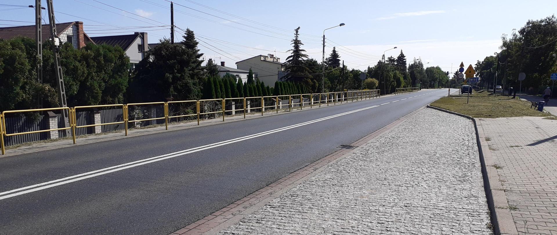 Odcinek DK44 w Bieruniu na którym zostanie ułożona cicha nawierzchnia