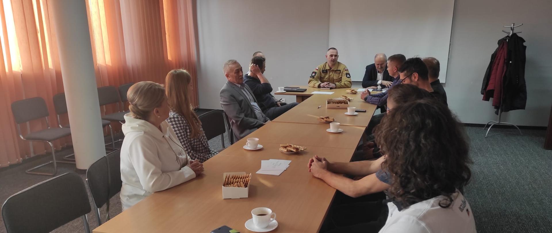 Spotkanie członków Stowarzyszenia Inżynierów i Techników Pożarnictwa Oddział Wielkopolski z terenu południowej Wielkopolski [15.03.2024]