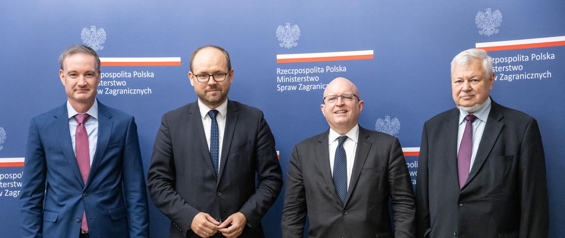 Deputy Minister Marcin Przydacz meets with US Advisor for Caucasus Negotiations