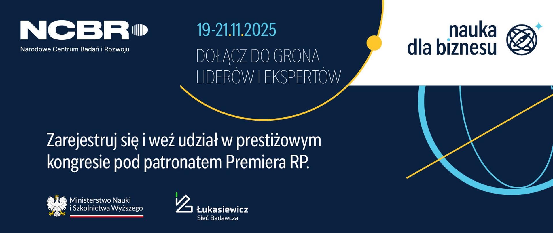Partnerstwo. Działanie. Postęp. Do zobaczenia na I Narodowym Kongresie Nauka dla Biznesu!