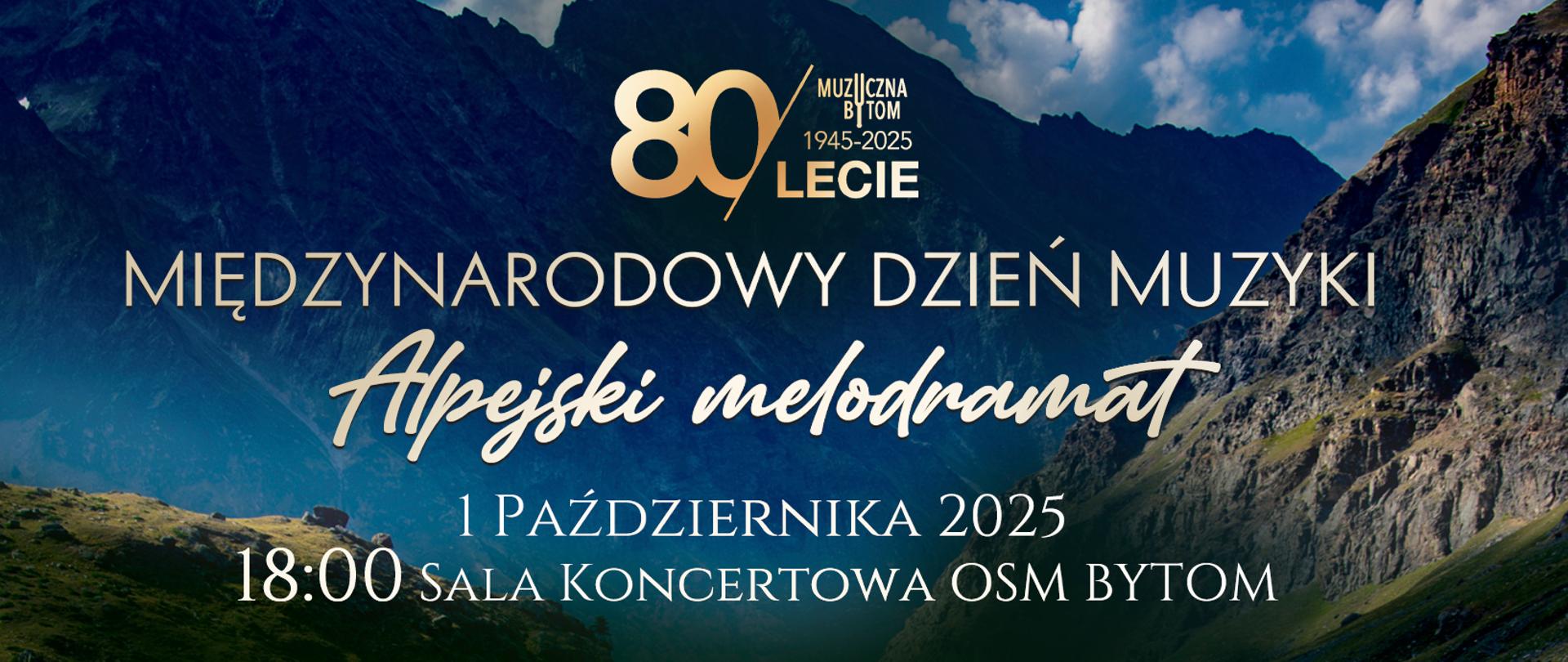 Baner Koncert Alpejski melodramat