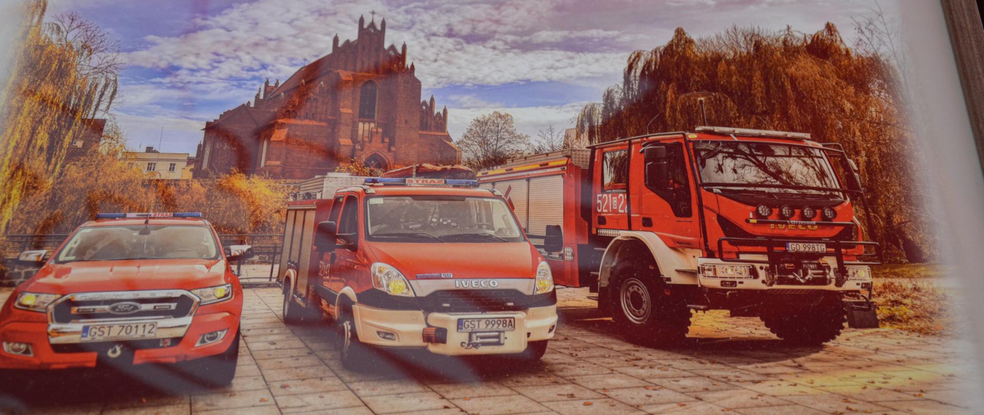 Pamiątkowe zdjęcie/ podziękowanie rozdawane podczas ceremonii