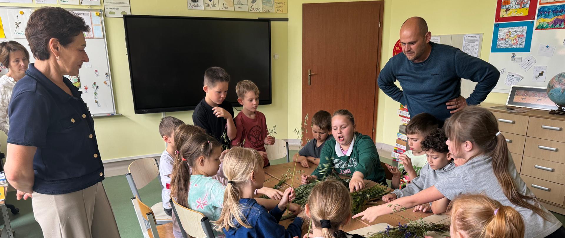 Zajęcia w szkole podstawowej ,,Żiburis’’ 