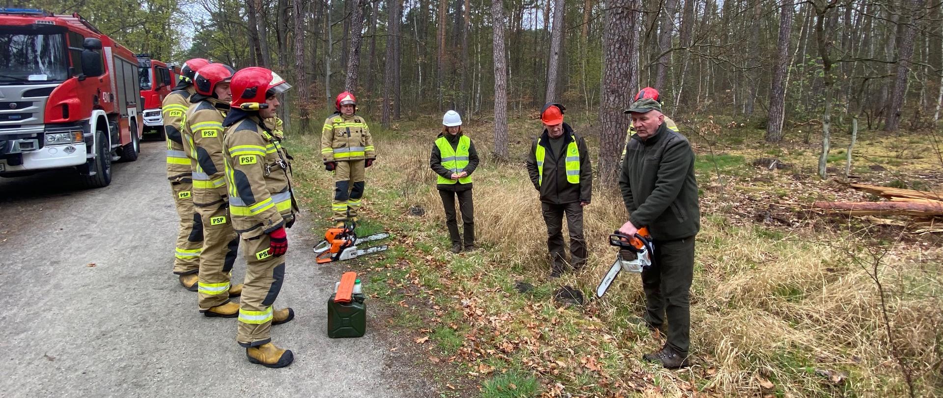 Ćwiczenia doskonalące - piły łańcuchowe