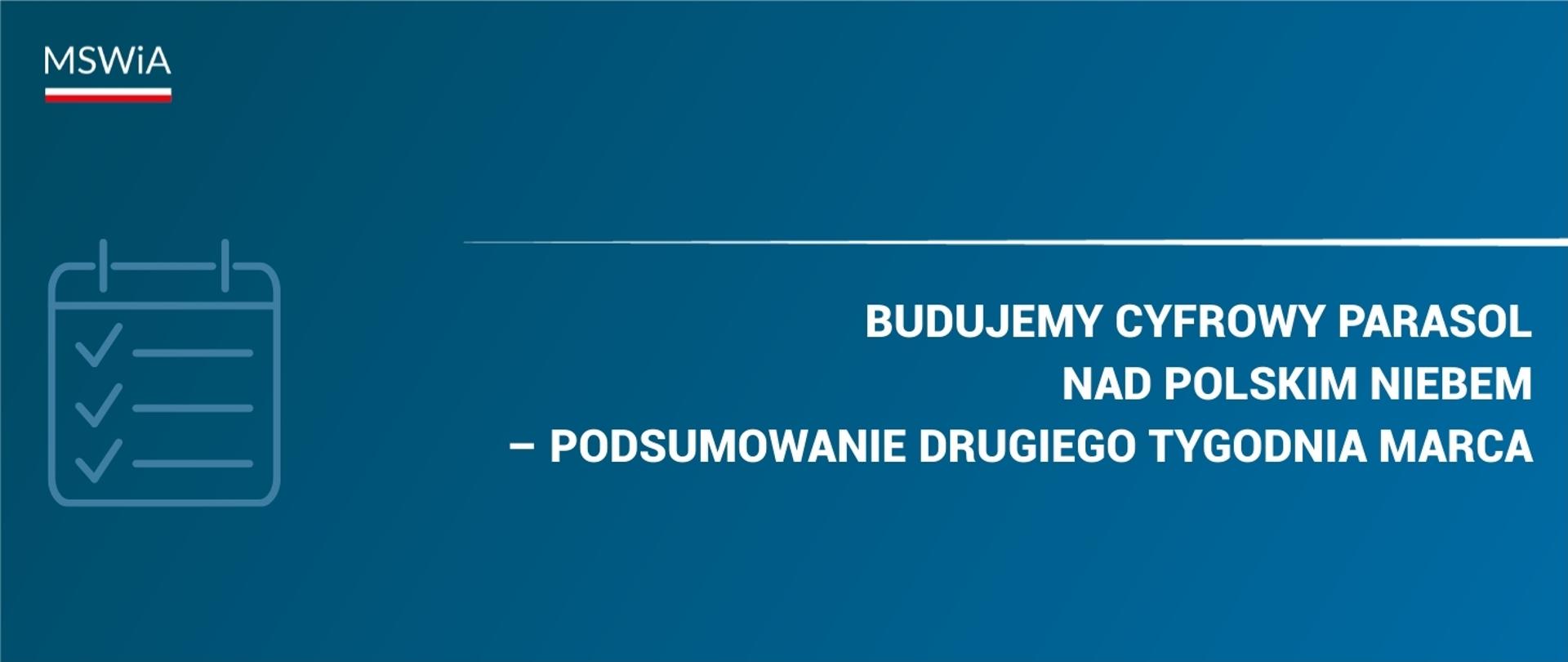 Podsumowanie - 2 tydzień marca