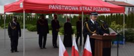 Przemówienie Komendanta Powiatowego PSP w Pruszczu Gdańskim
