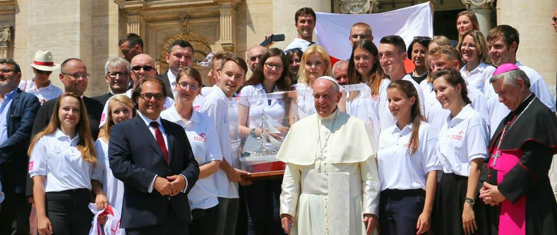 Papież Franciszek pobłogosławił Rejs Niepodległości