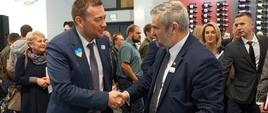 Minister J.K. Ardanowski z ministrem rolnictwa Ukrainy M. Martyniukiem