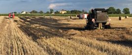 Pożar prasy rolniczej oraz rżyska w m. Kołaczków