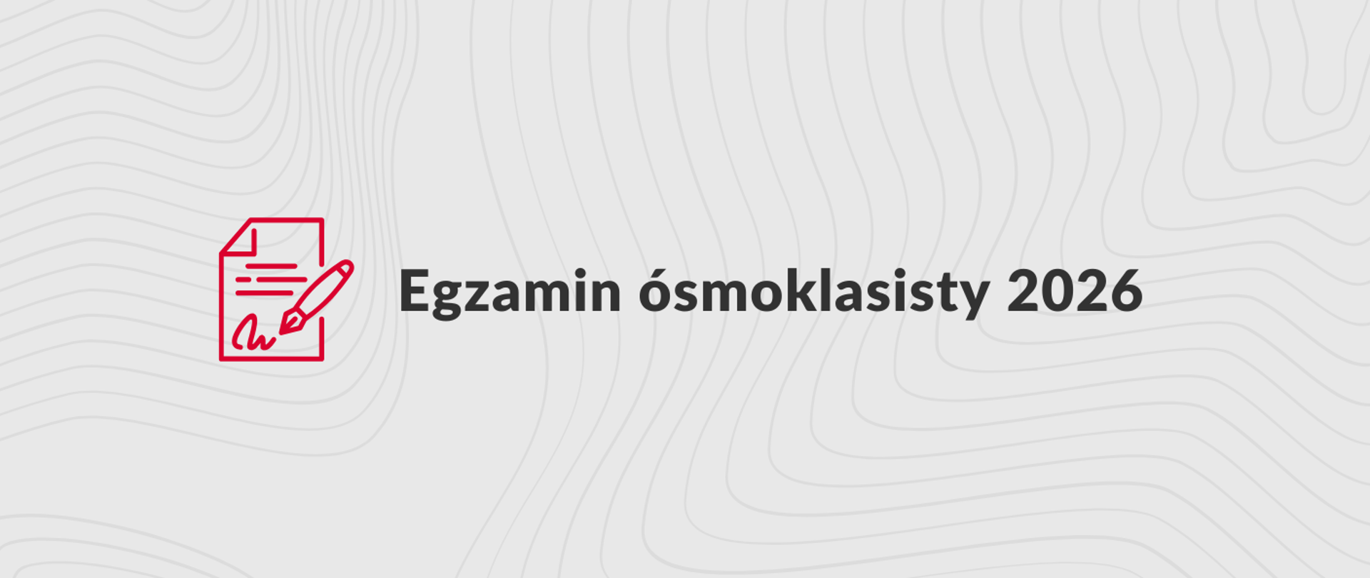 Egzamin ósmoklasisty 2026