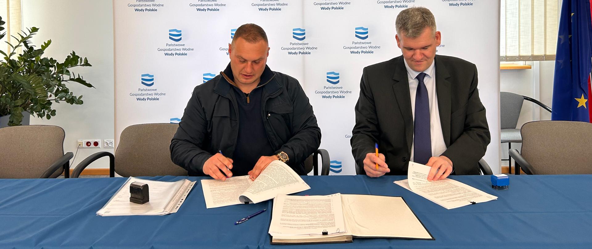Podpisanie umowy na realizację prac udrożnieniowych w obrębie Zbiornika Włocławskiego