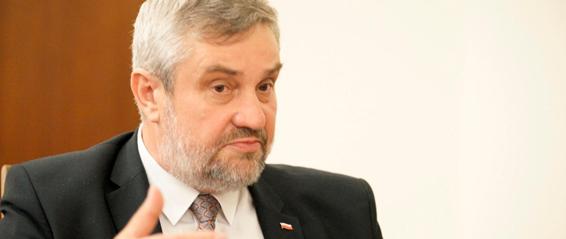 Minister Jan Krzysztof Ardanowski