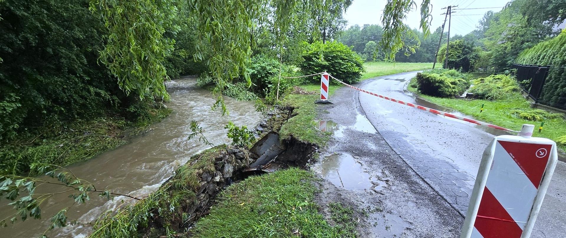 Rzeka Pisarzówka m.Kozy