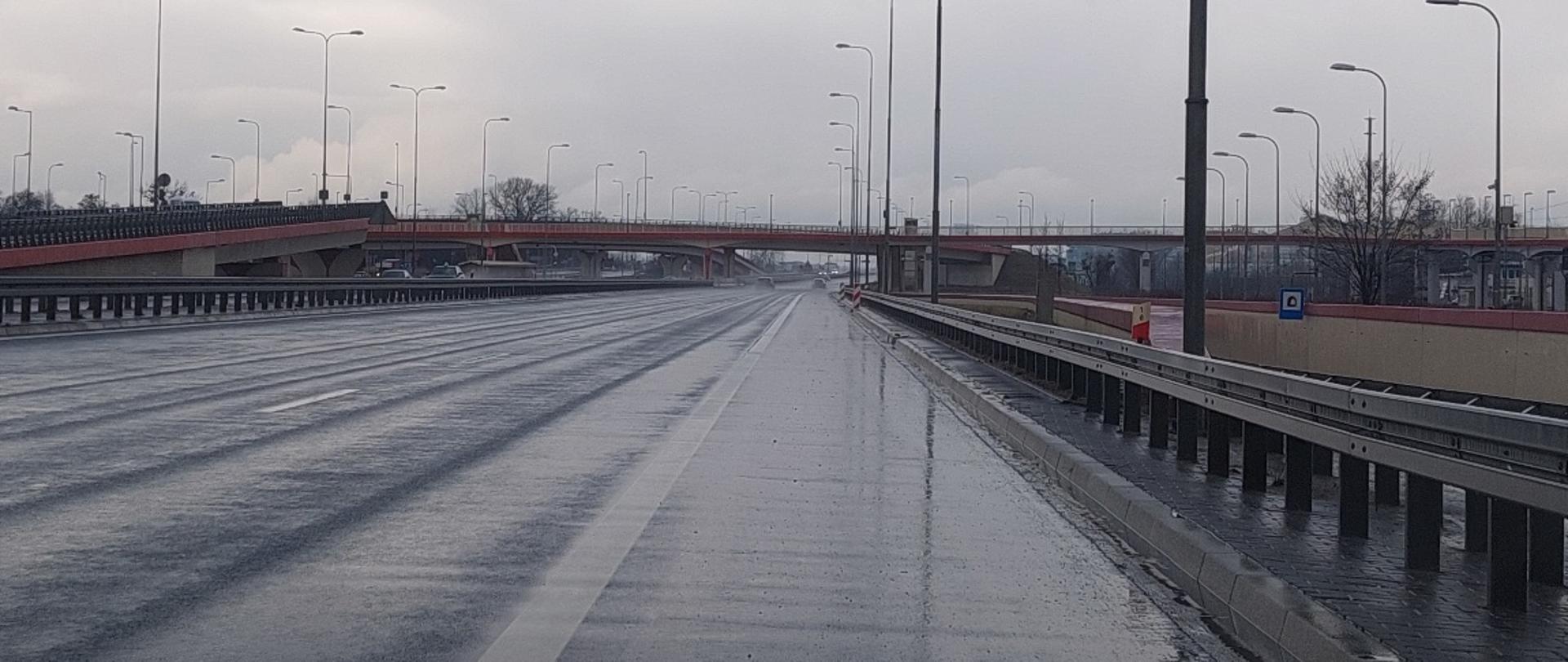 S79 łącznica zjazd na lotnisko