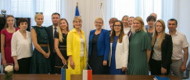 Zdjęcie grupowe Polsko – Ukraińskiej Komisji ds. Wód Granicznych