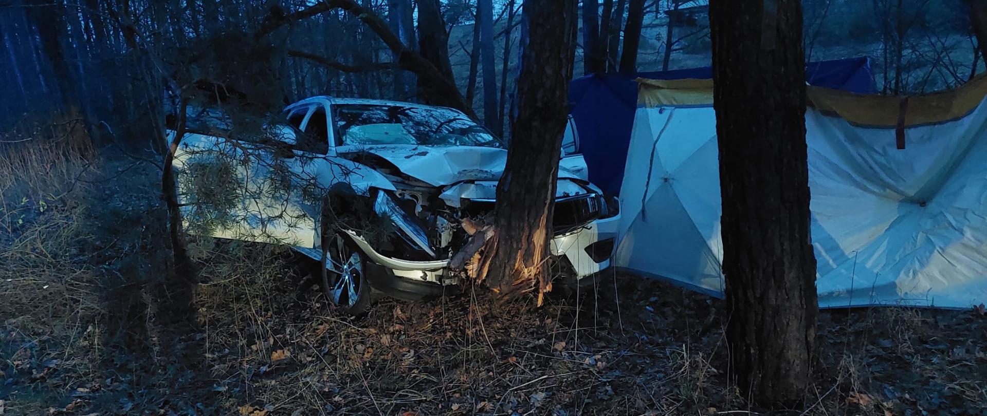 Uszkodzony samochód