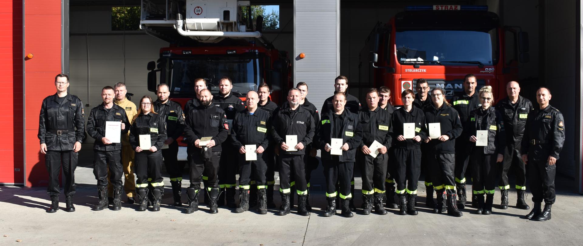 Kurs dowódców OSP w JRG 2 w Olsztynie