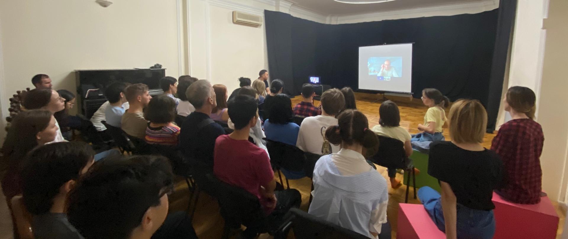 wieczór z okazjii 100 lecia Jerzego Kawalerowicza w Focus School 