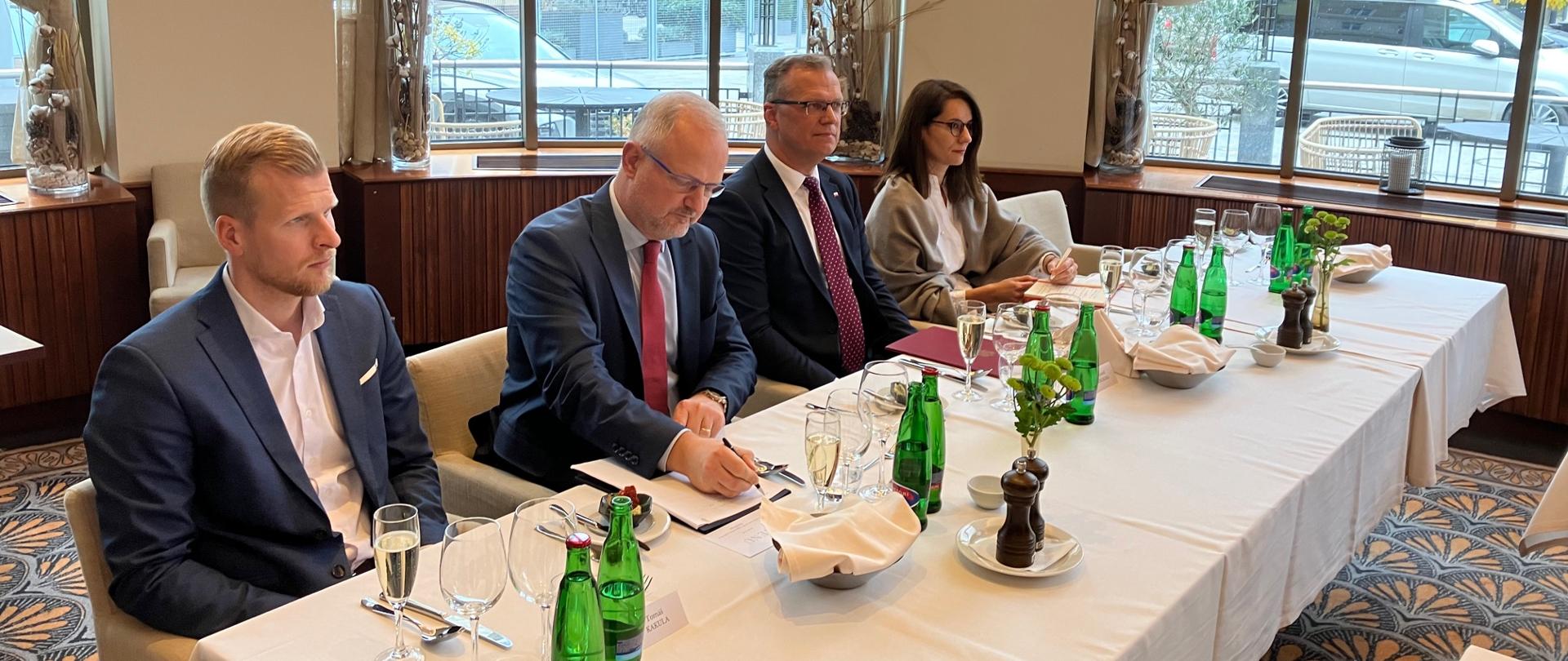 Spotkanie przedstawicieli polskiego biznesu z wiceministrem gospodarki RS 