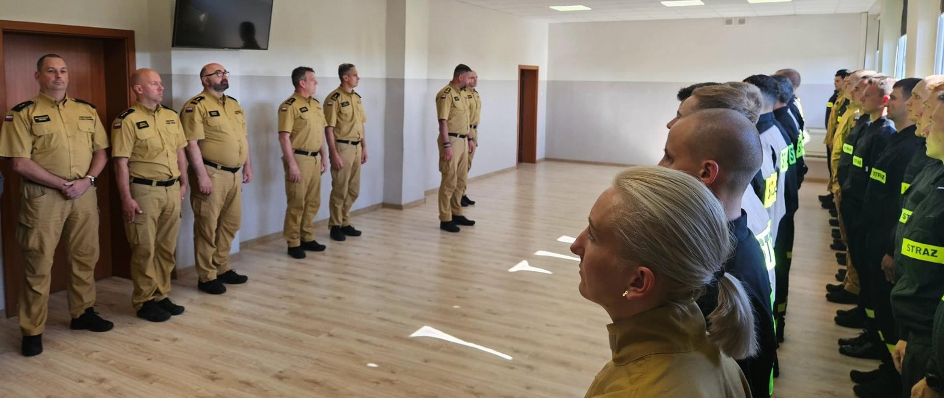 Rozpoczęcie szkolenia podstawowego w zawodzie strażak