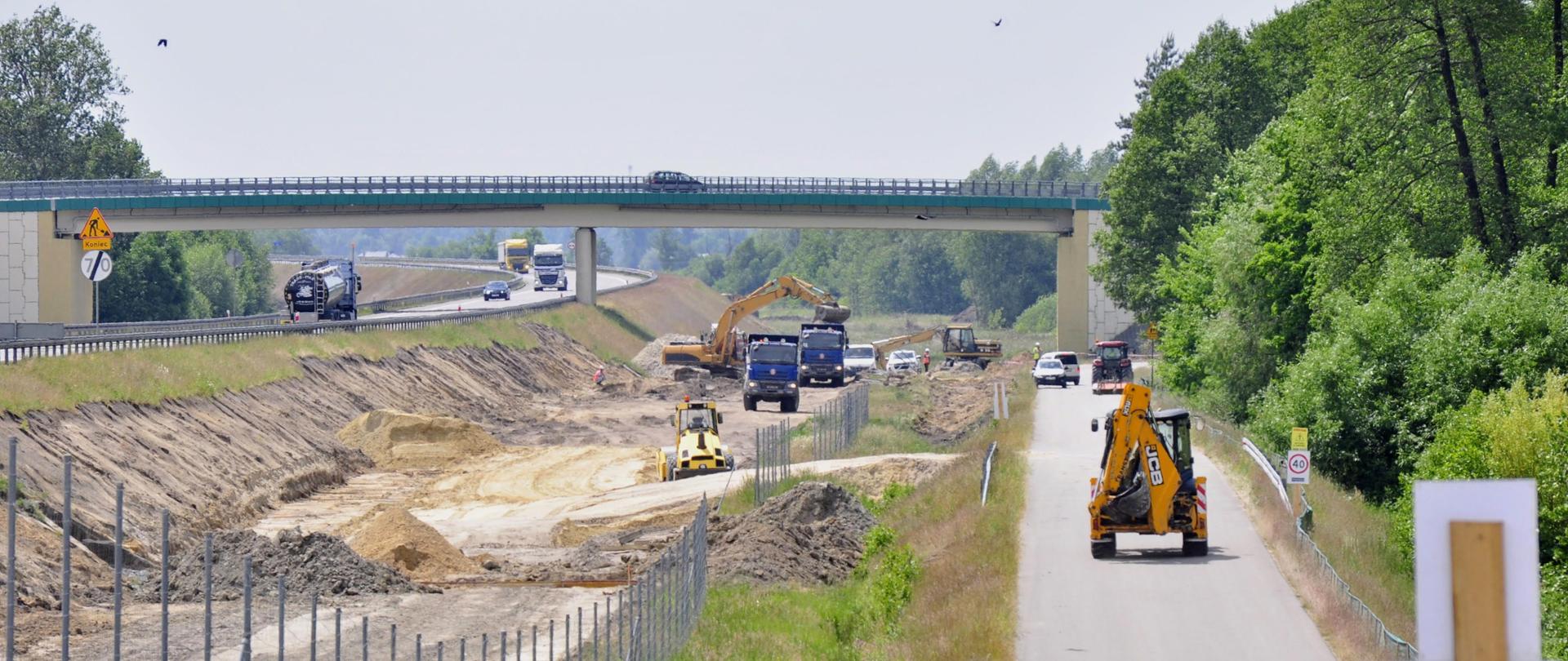 Budowa drugiej jezdni obwodnicy Kocka i Woli Skromowskiej