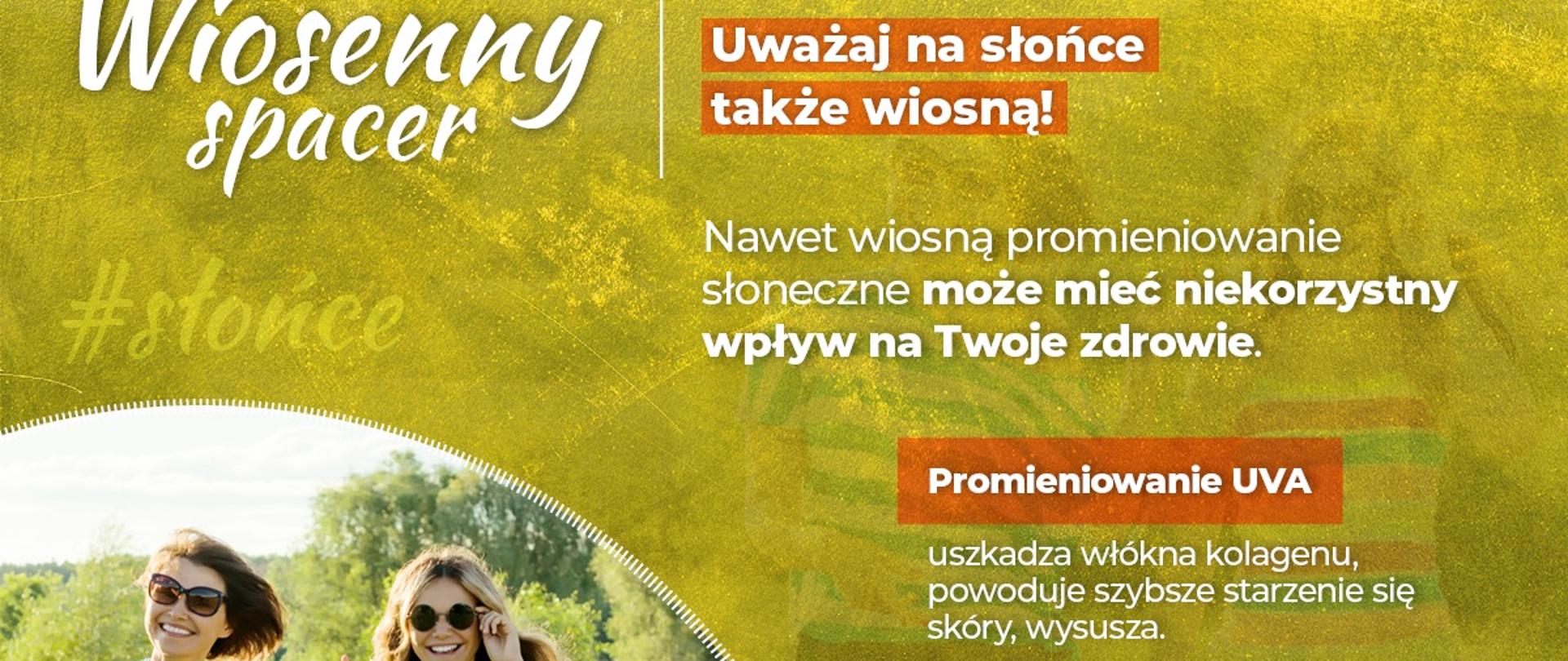 Uwaga na promieniowanie UV