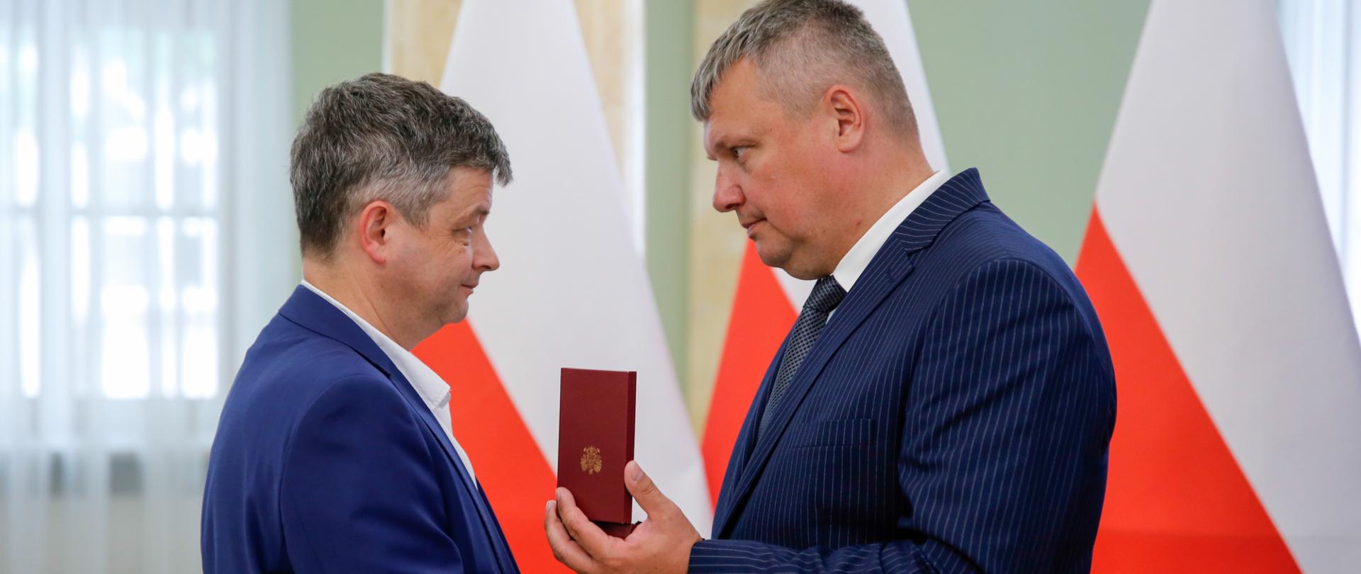 Ceremonia wręczenia odznaczeń państwowych. 