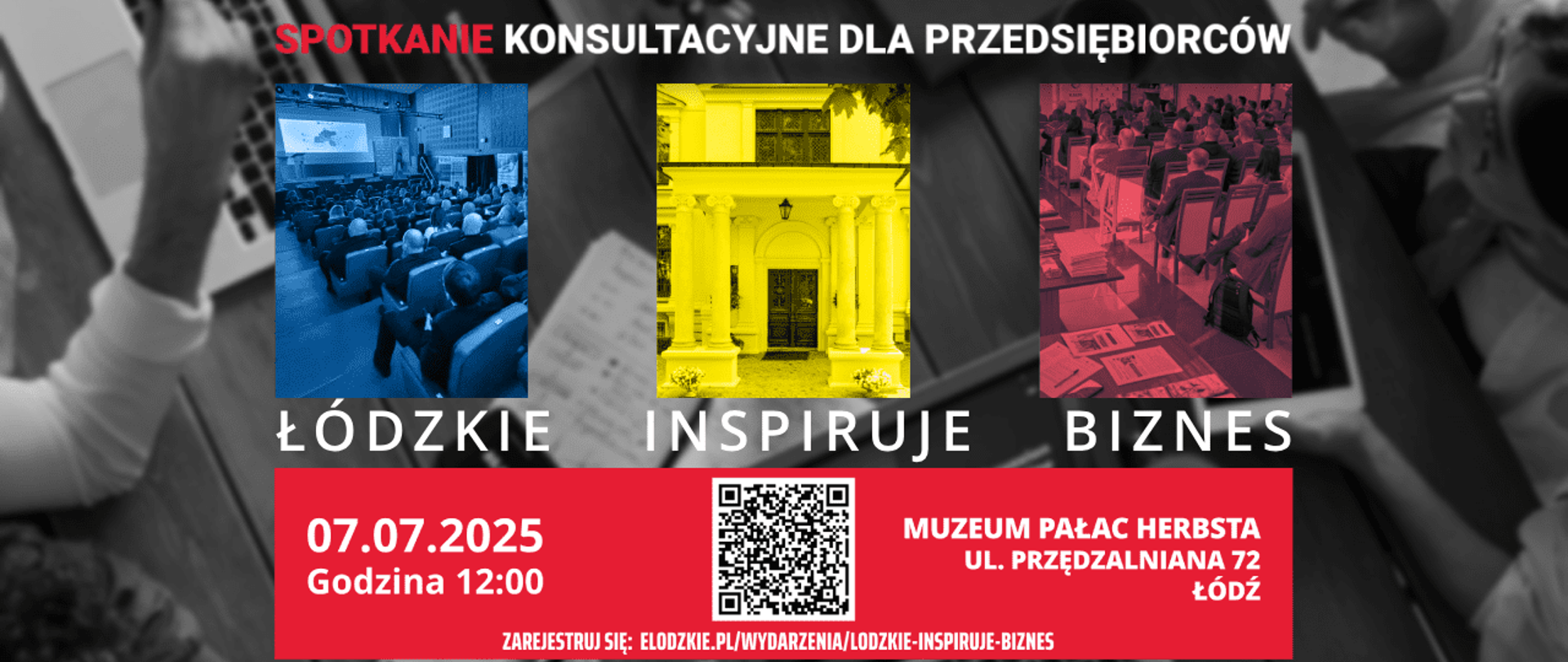 HPK Polska Centralna zaprasza przedsiębiorców na indywidualne konsultacje podczas kolejnego wydarzenia z cyklu „Łódzkie Inspiruje Biznes”. Łódź, Muzeum Pałac Herbsta
