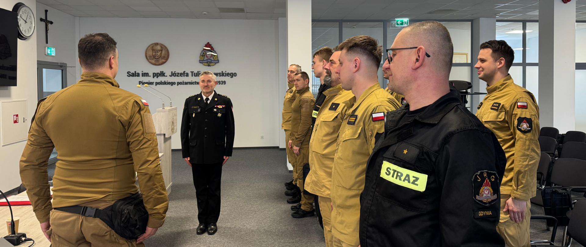 Warsztat szkoleniowy realizowany dla ratowników medycznych w Komendzie Wojewódzkiej w Gdańsku