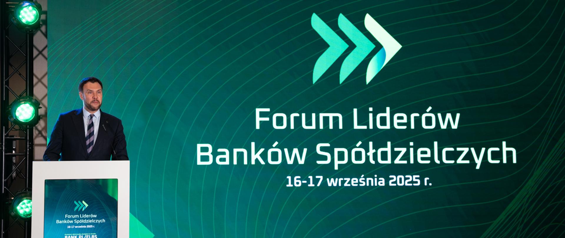 Wiceminister Adam Nowak podczas wypowiedzi (fot. MRiRW)