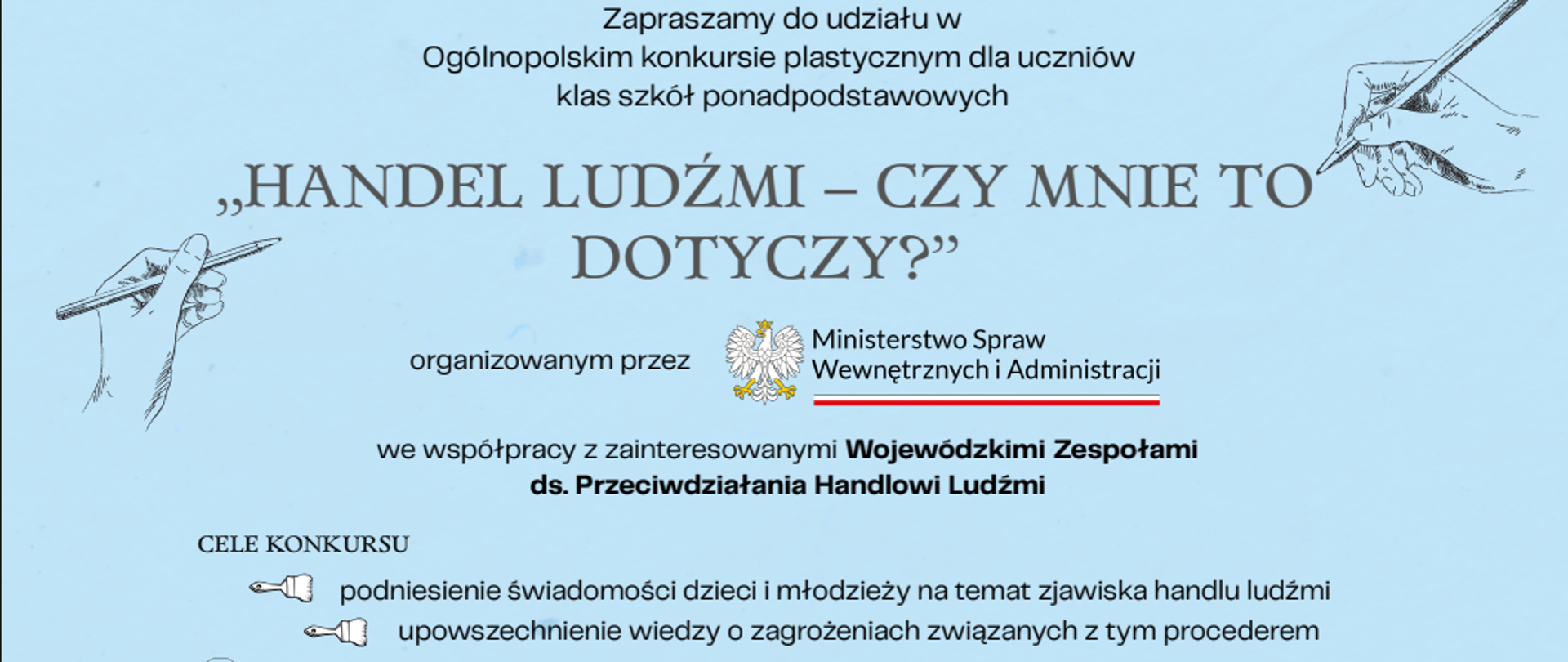 Plakat - ogólnopolski konkurs plastyczny