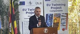 Chargé d'affaires a.i. Marcin Kubiak z wizytą w Kampali