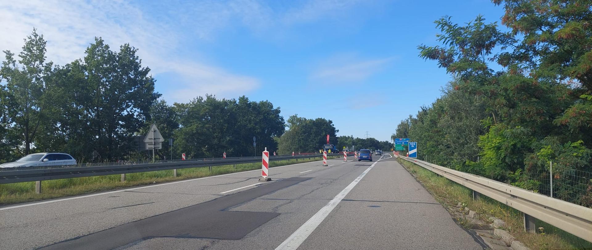 Zdjęcie - utrudnienia remont autostrady A6