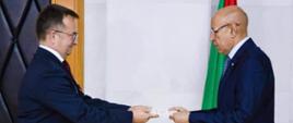l'Ambassadeur de Pologne présente ses Lettres de créance au Président de la République Islamique de Mauritanie