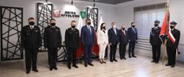 Uroczystość wręczenia aktów włączenia do KSRG i promes dla jednostek OSP w województwie mazowieckim